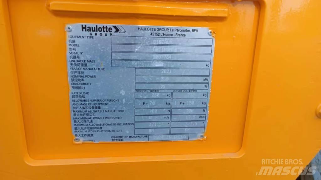 Haulotte OPTIMUM 8 Ollós emelők