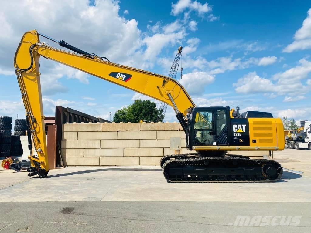 CAT 329e lre Hosszú gém kotrók