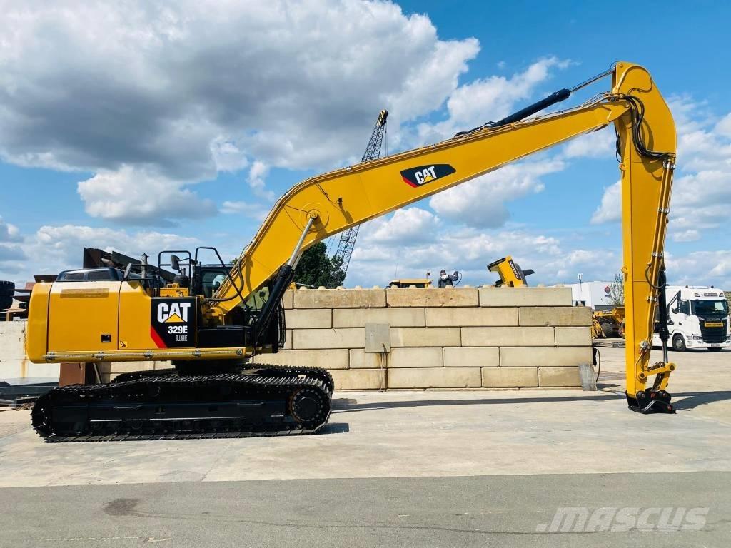 CAT 329e lre Hosszú gém kotrók