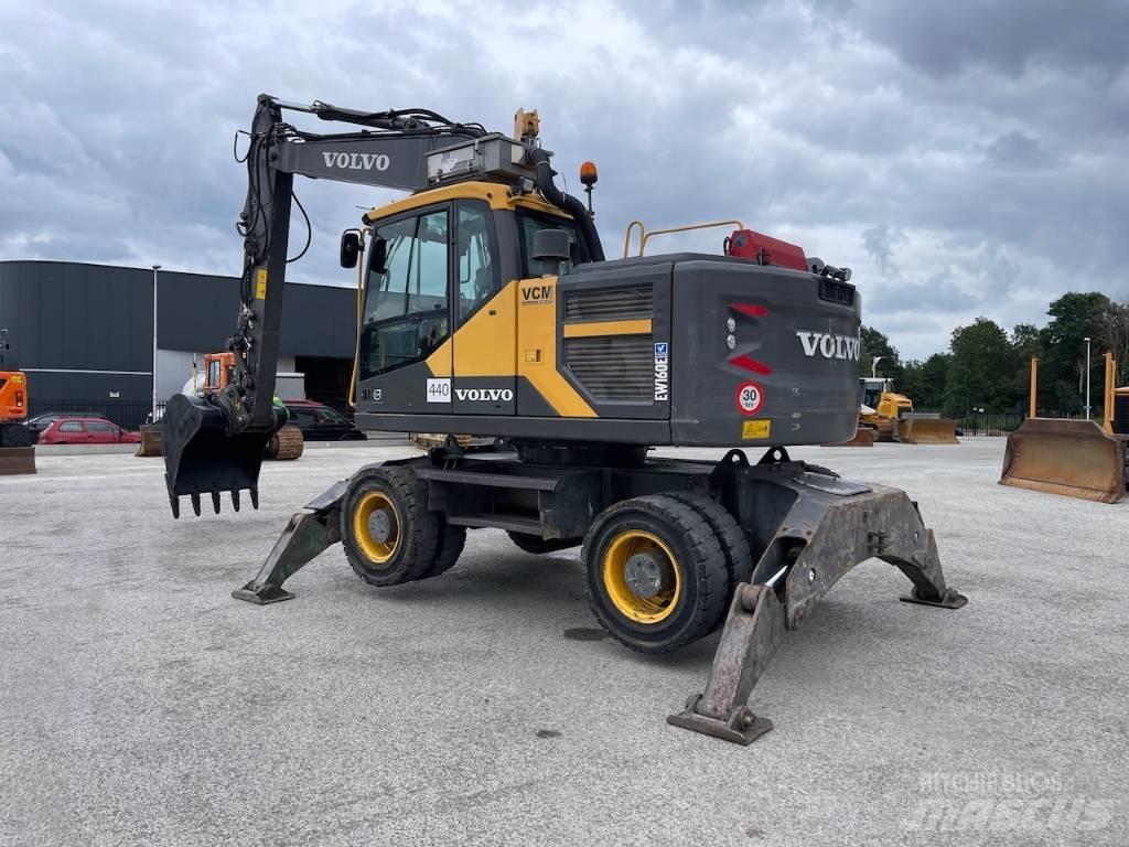 Volvo EW 160 E Gumikerekes kotrók