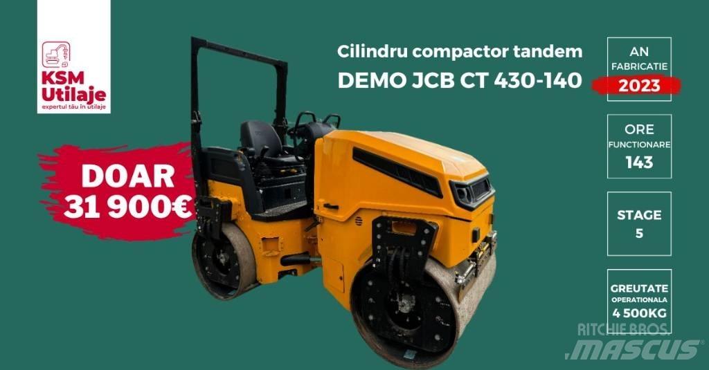 JCB CT430-140 Ikerdobos hengerek