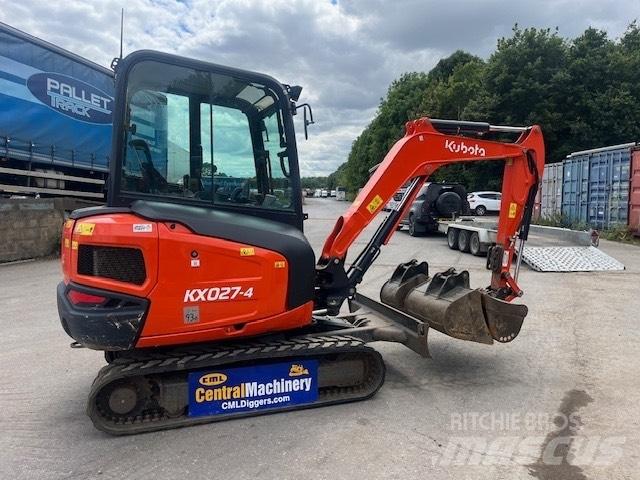 Kubota KX 027 Mini kotrók < 7t