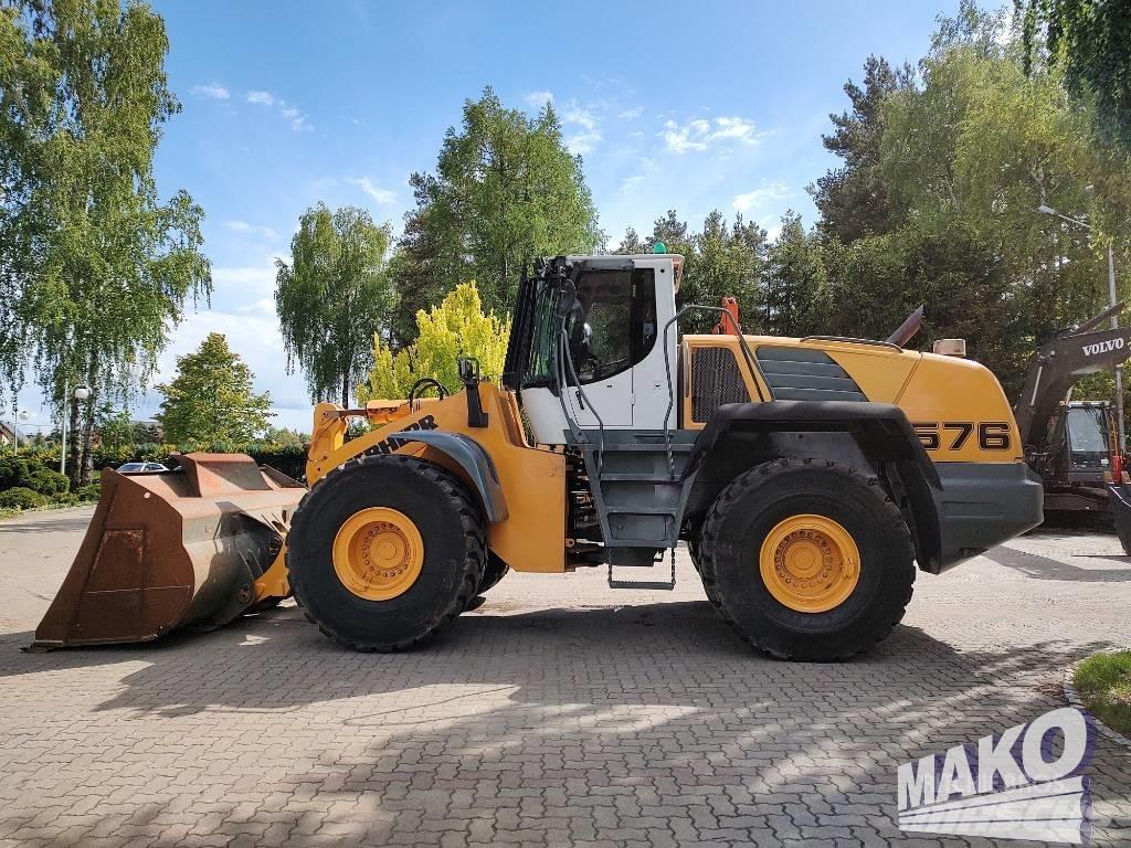 Liebherr L 576 Gumikerekes homlokrakodók