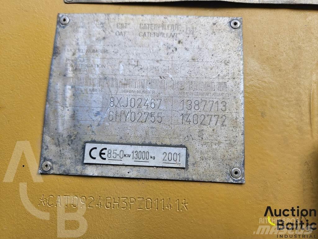 CAT 924 G Gumikerekes homlokrakodók