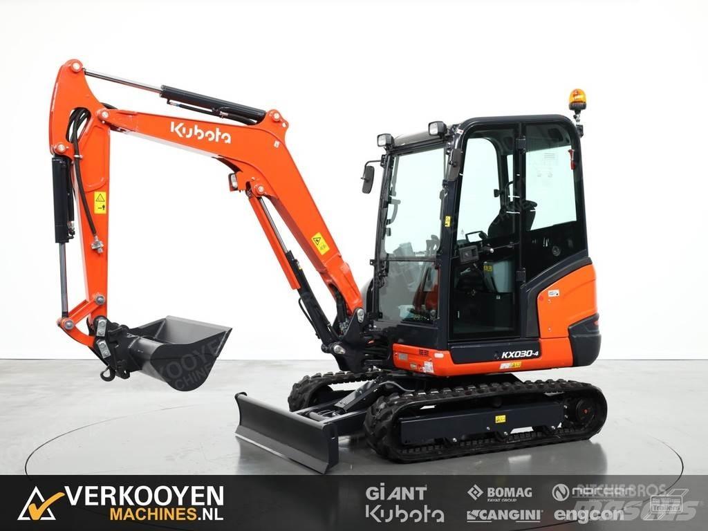 Kubota KX030-4 Mini kotrók < 7t