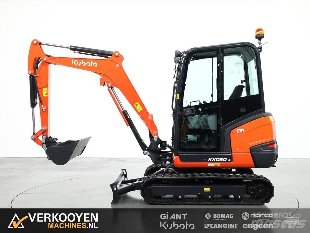 Kubota KX030-4 Mini kotrók < 7t