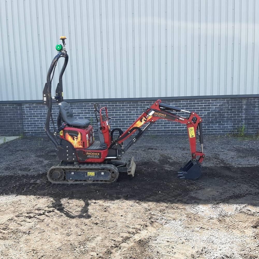 Yanmar SV 08 Mini kotrók < 7t