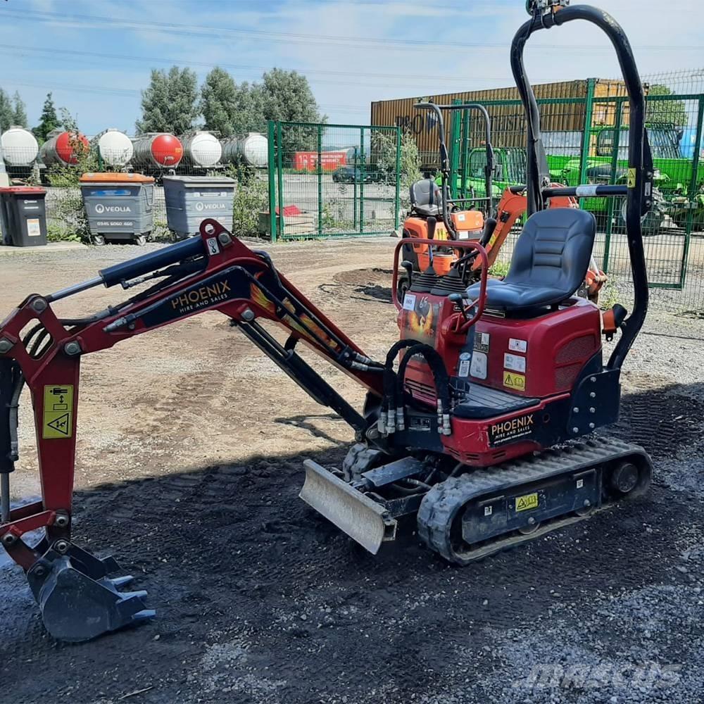 Yanmar SV 08 Mini kotrók < 7t