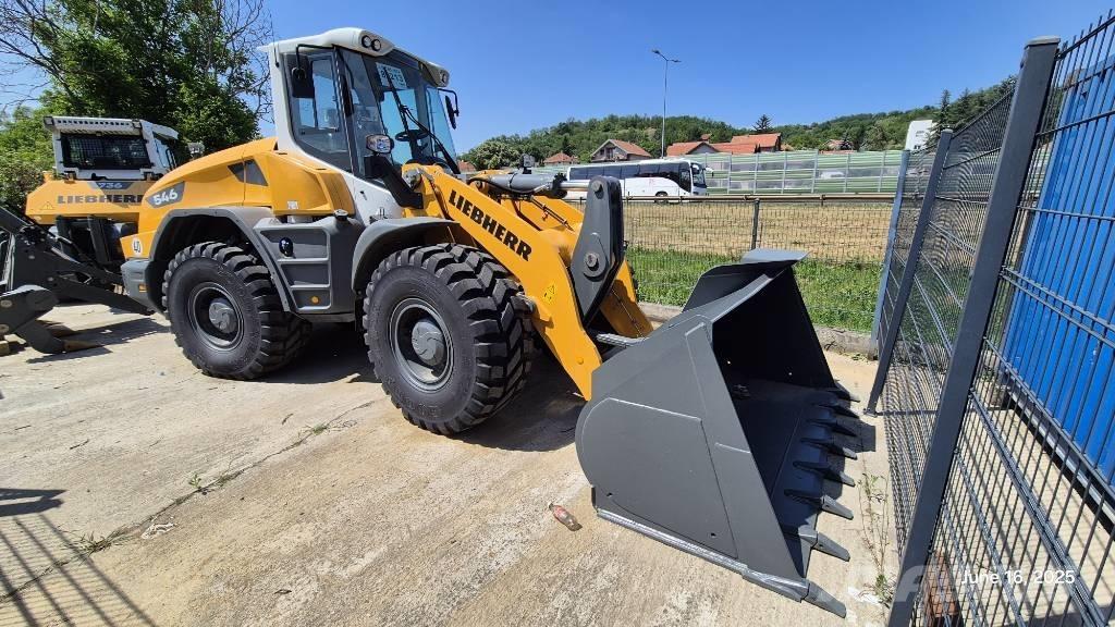 Liebherr L546 Gumikerekes homlokrakodók