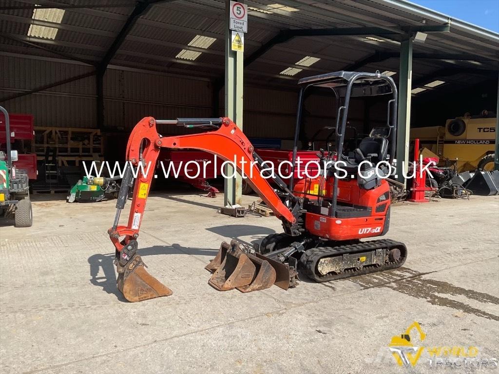 Kubota U 17-3 Mini kotrók < 7t