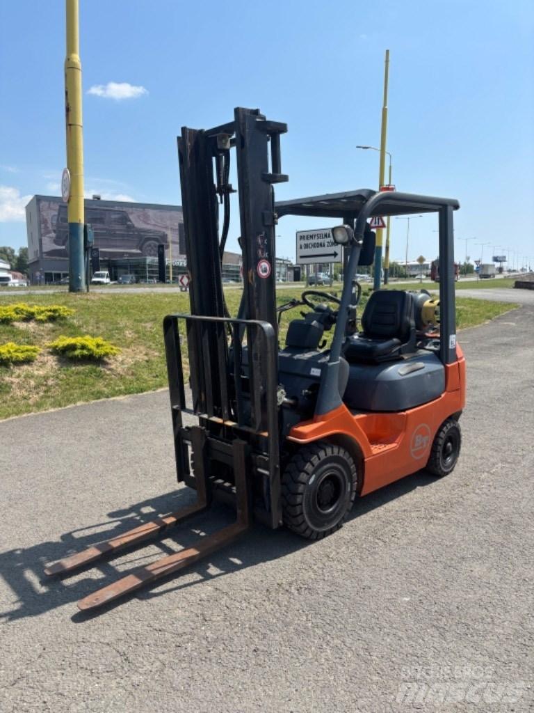 Toyota FG 15 N Gázüzemű targoncák