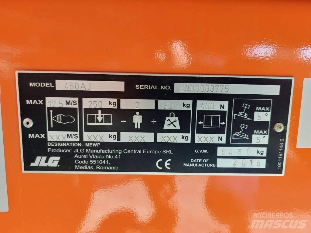 JLG 450 AJ Karos emelők