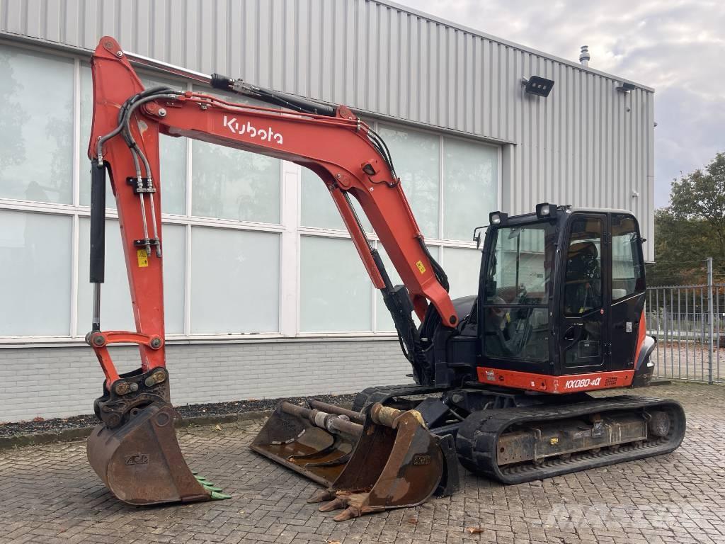 Kubota KX 080-4 CX Közepes (midi) kotrók 7 t - 12 t