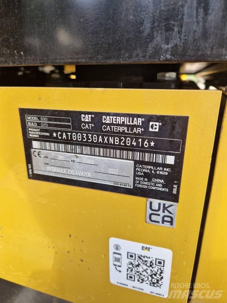 CAT 330 SLR Lánctalpas kotrók