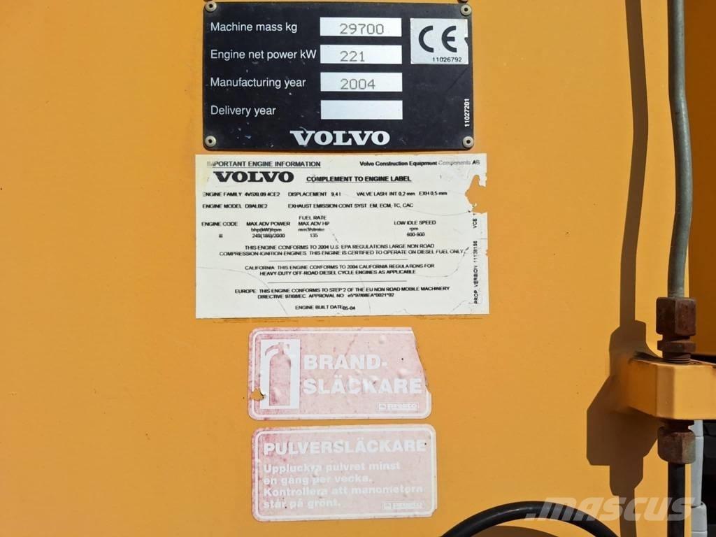 Volvo L 150 E Gumikerekes homlokrakodók