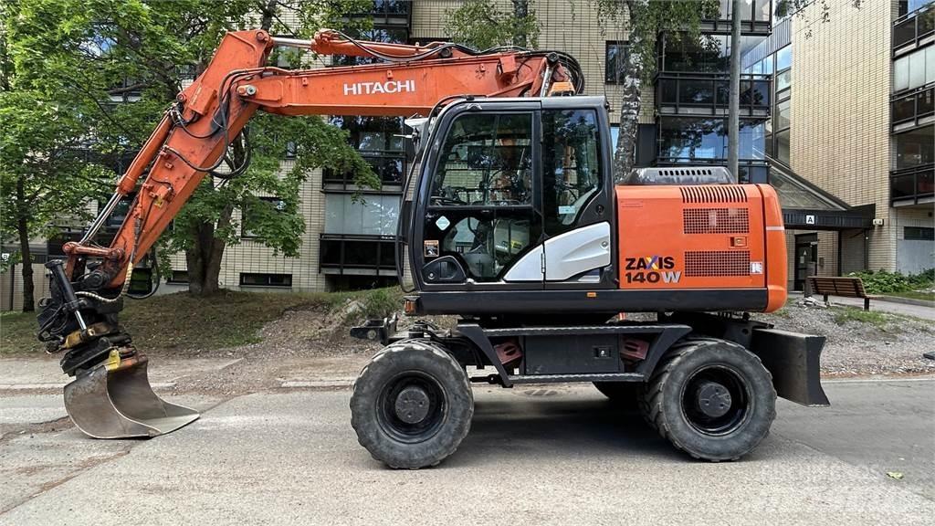 Hitachi ZX140W-5B Gumikerekes kotrók