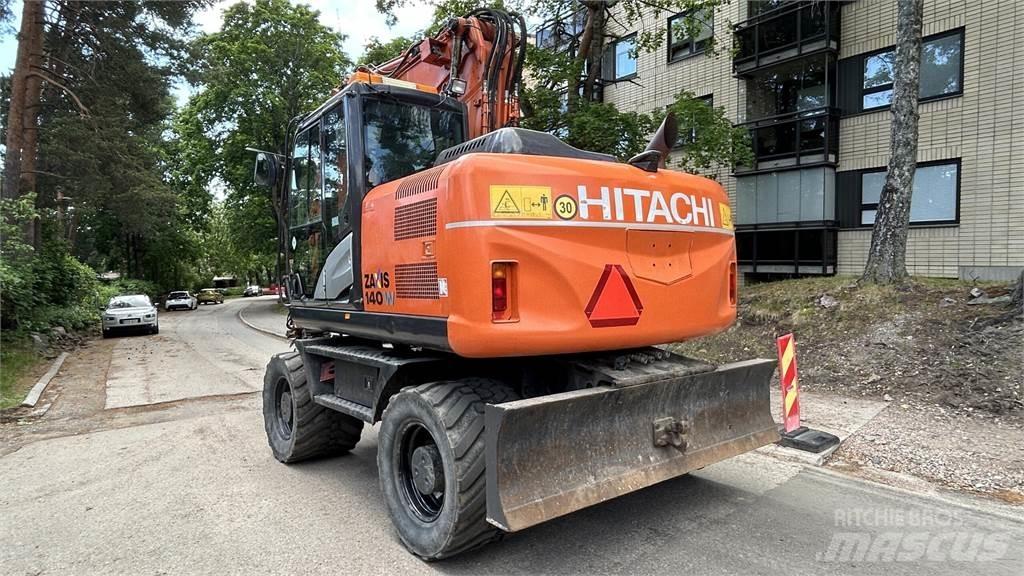 Hitachi ZX140W-5B Gumikerekes kotrók