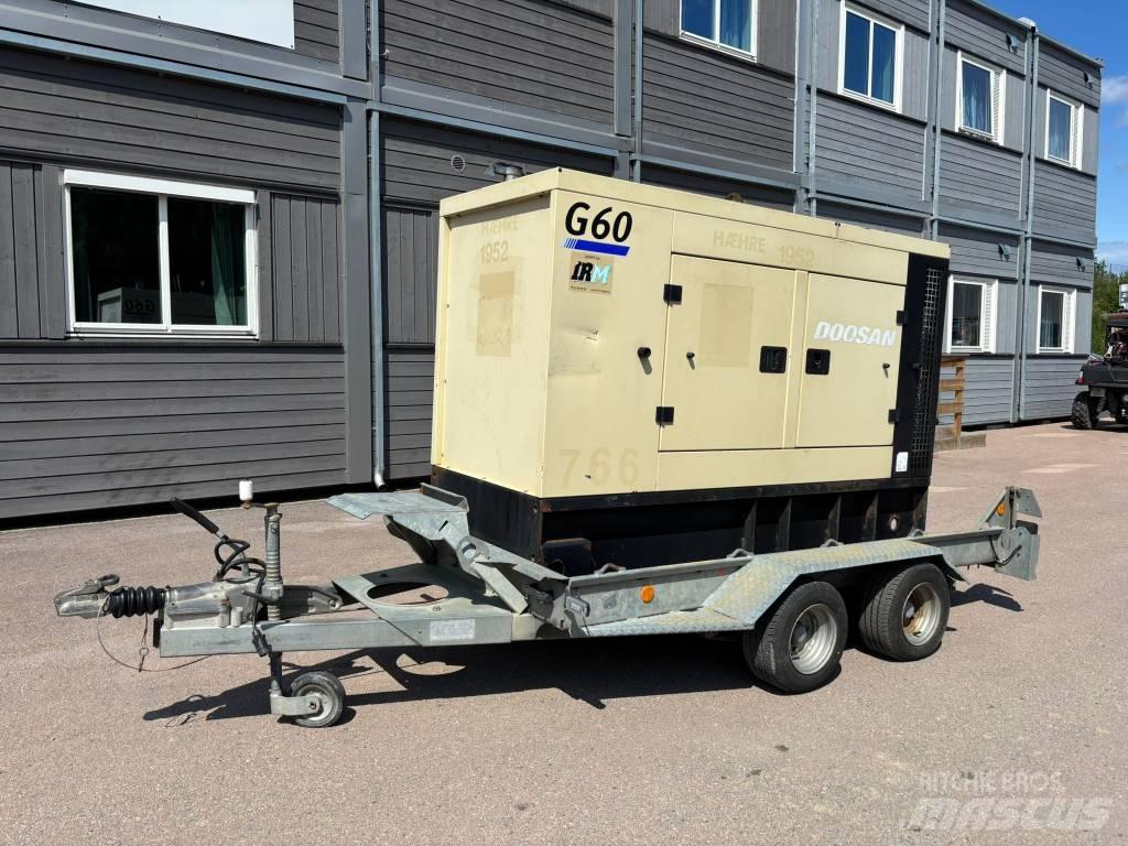 Doosan G 60 Dízel áramfejlesztők