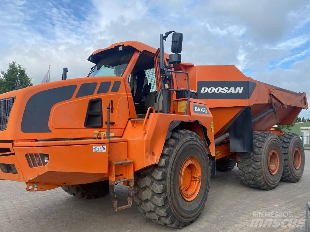 Doosan DA 40 Csuklósdömperek