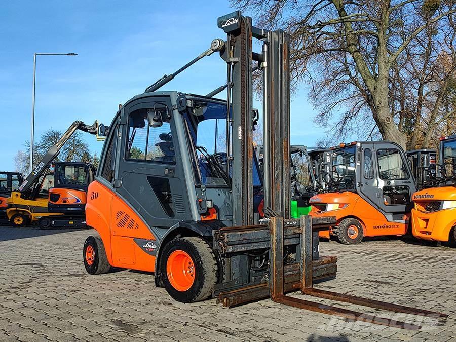 Linde H25T-02/600 Gázüzemű targoncák
