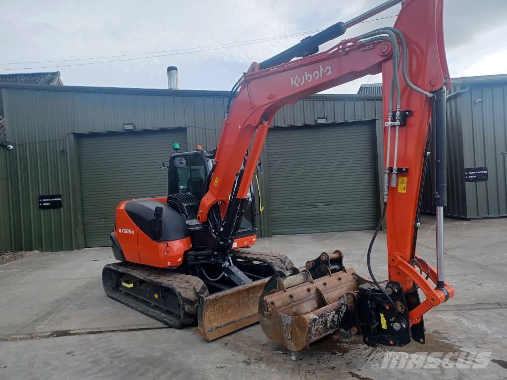 Kubota KX 085-5 Közepes (midi) kotrók 7 t - 12 t