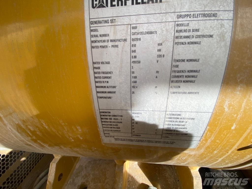 CAT 3412 Dízel áramfejlesztők