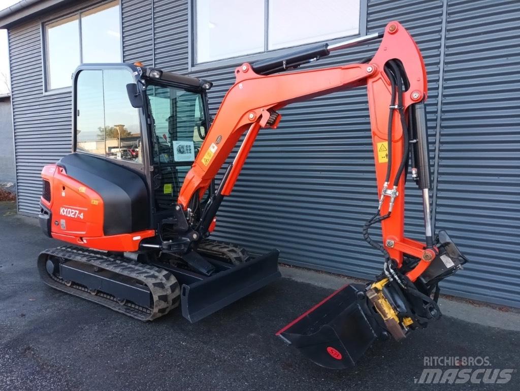 Kubota KX 027-4 Mini kotrók < 7t