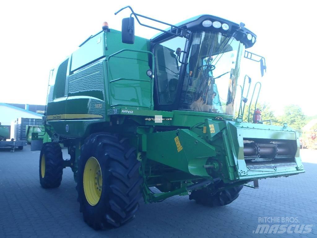 John Deere T670 Kombájnok