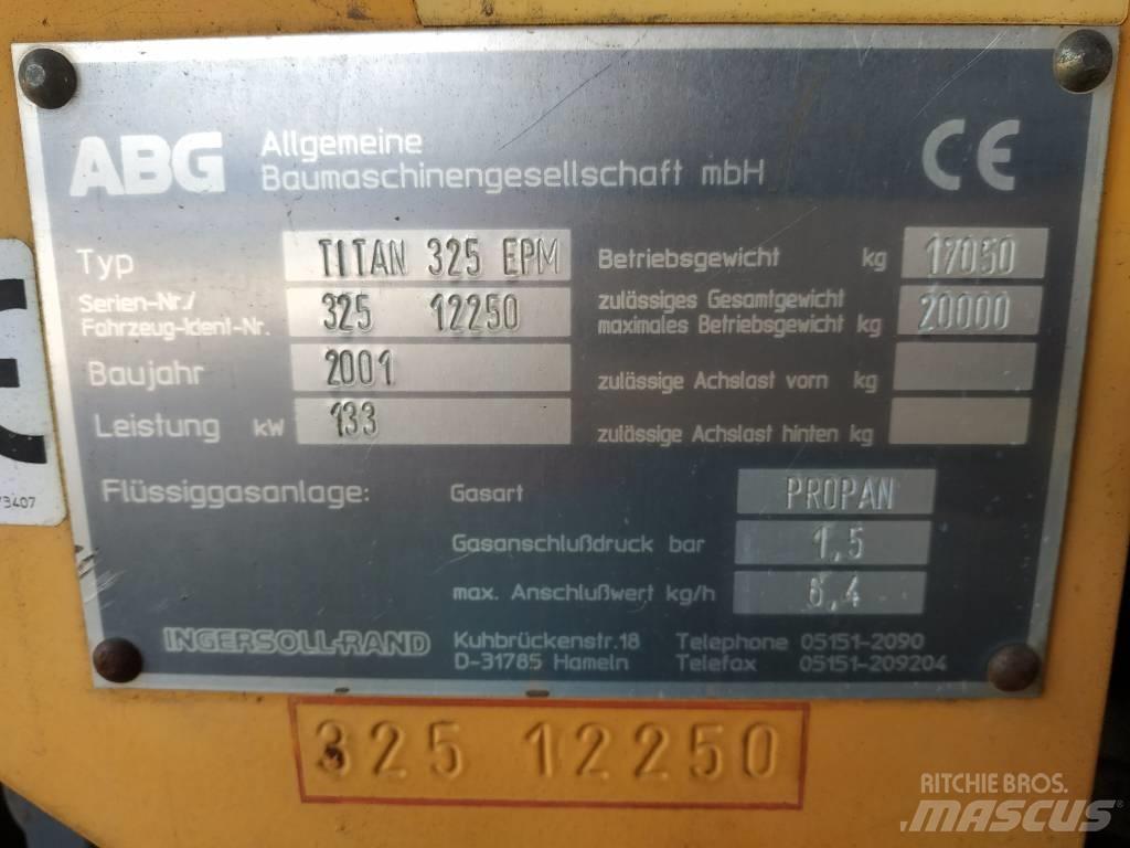 ABG Titan 325 EPM Aszfalt terítõ gépek