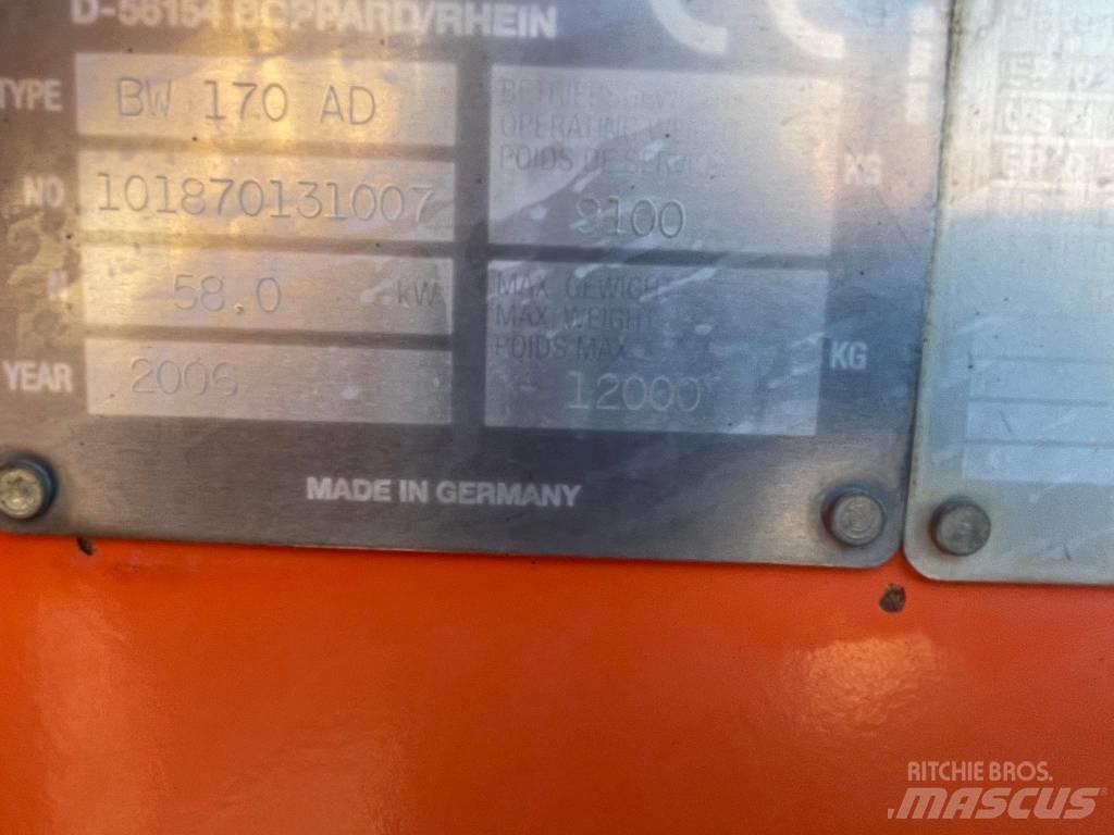Bomag BW 170 AD Ikerdobos hengerek