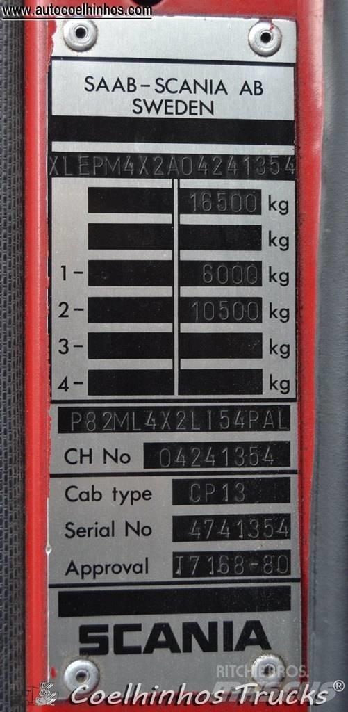 Scania 82M Tartályos teherautók