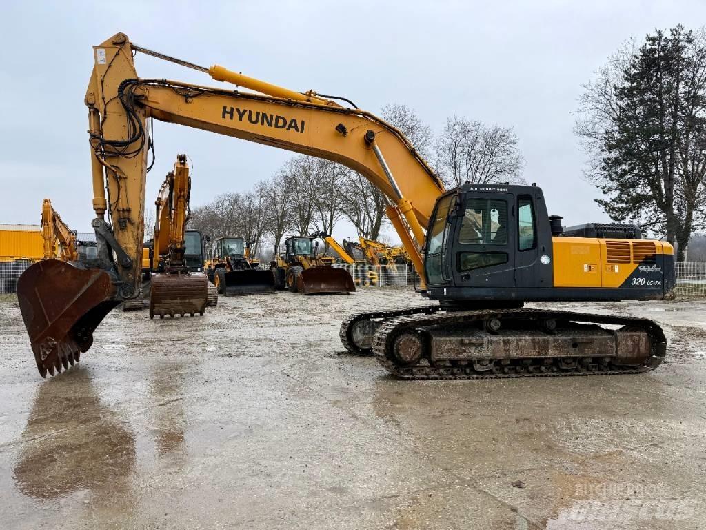 Hyundai R320LC-7A Lánctalpas kotrók