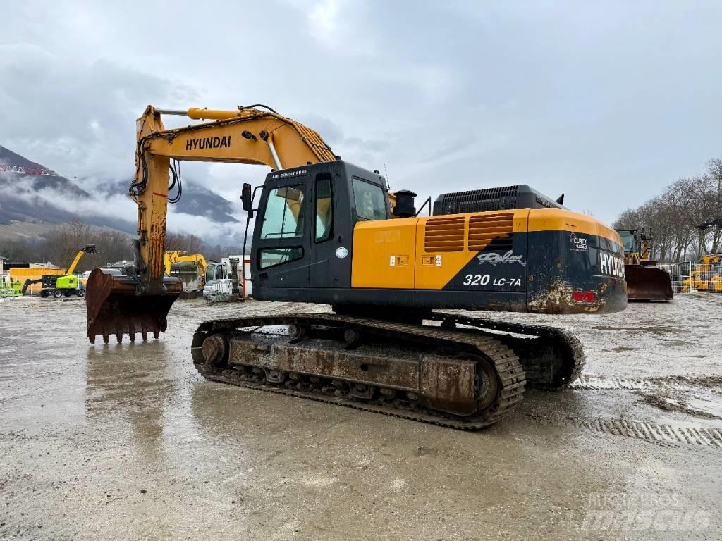 Hyundai R320LC-7A Lánctalpas kotrók