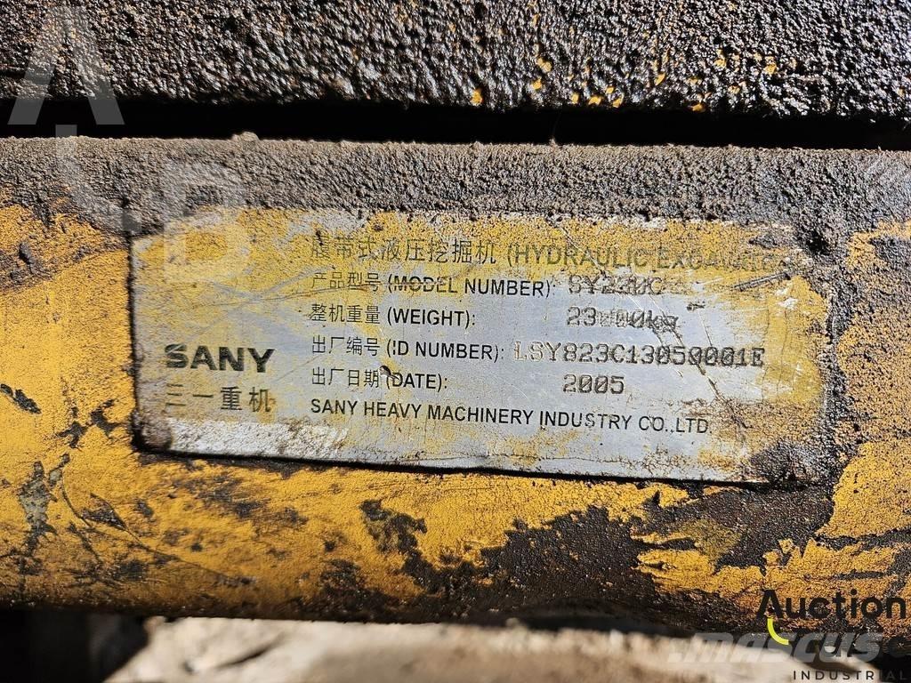Sany SY 230 C Lánctalpas kotrók