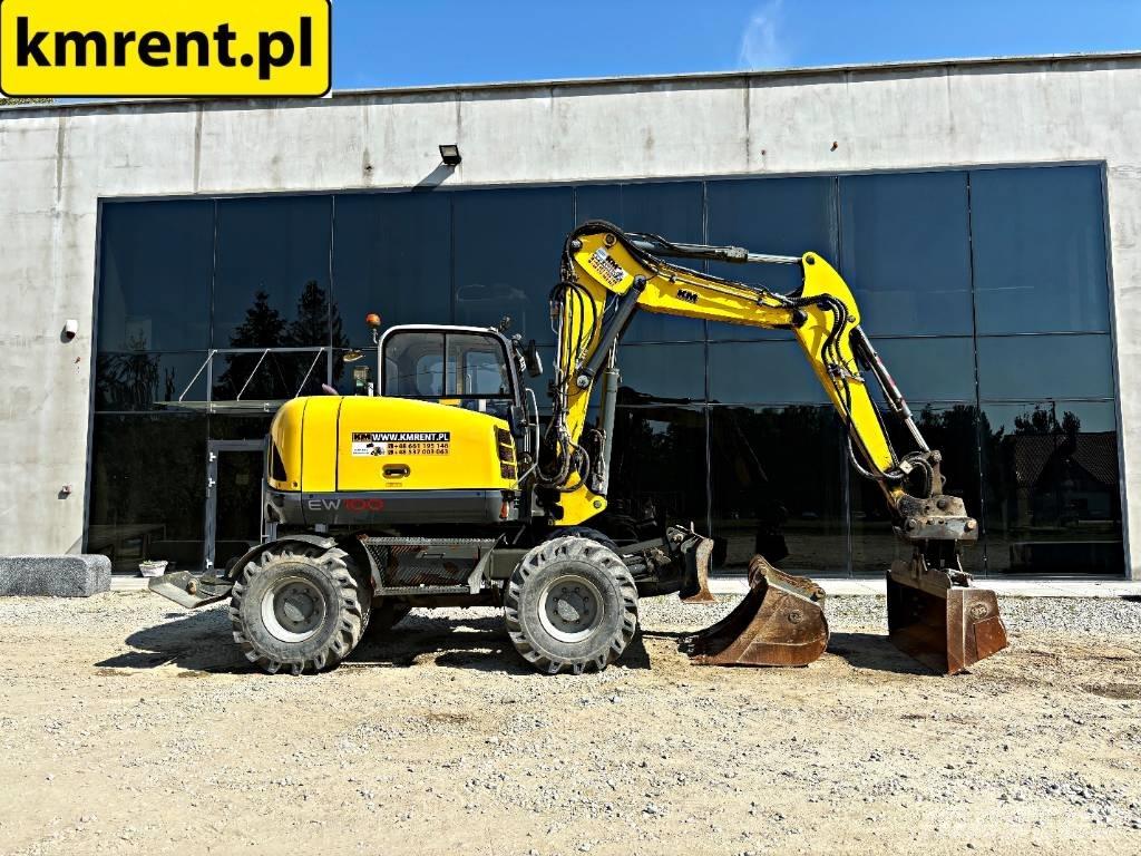 Wacker Neuson EW 100 Gumikerekes kotrók
