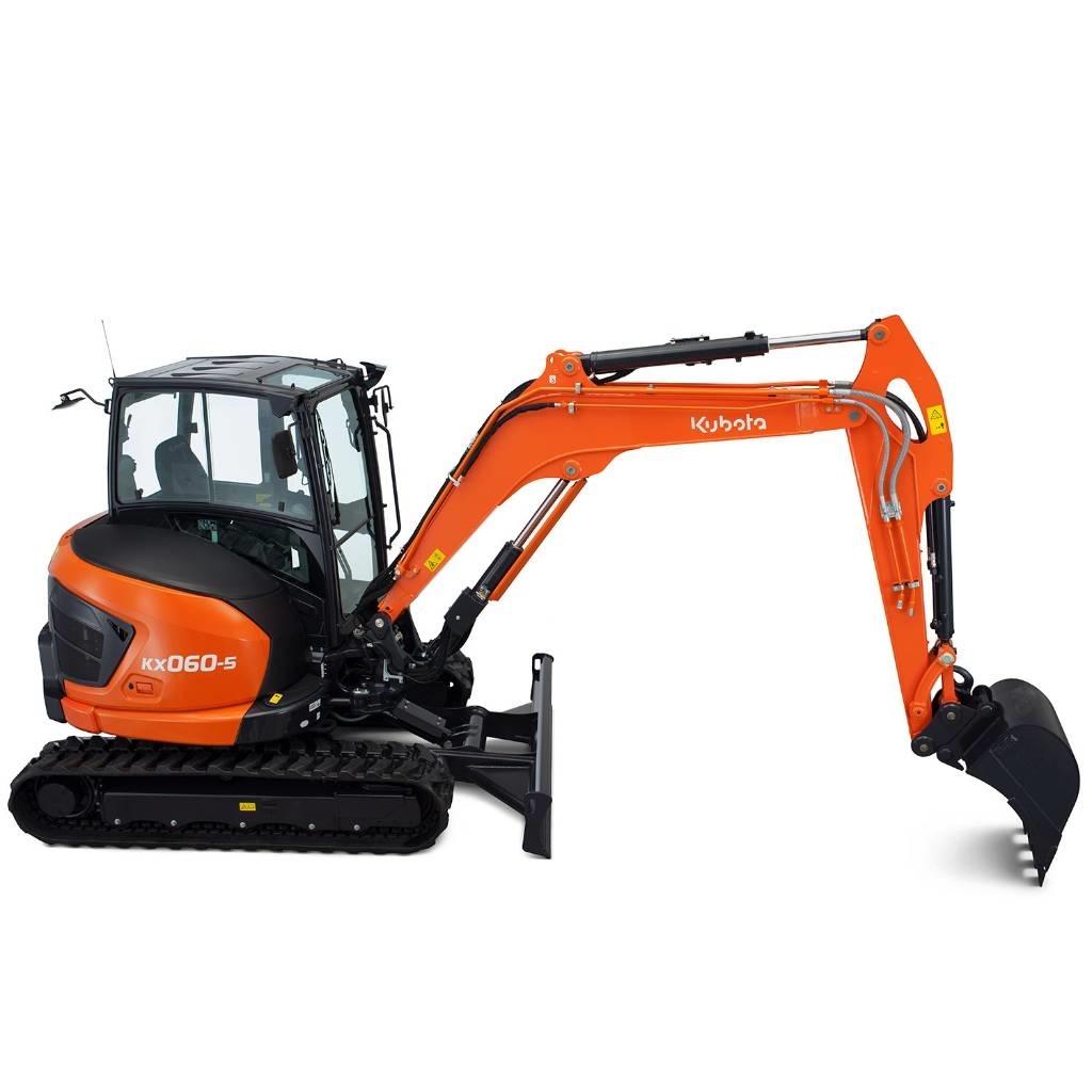 Kubota KX060-5 Mini kotrók < 7t
