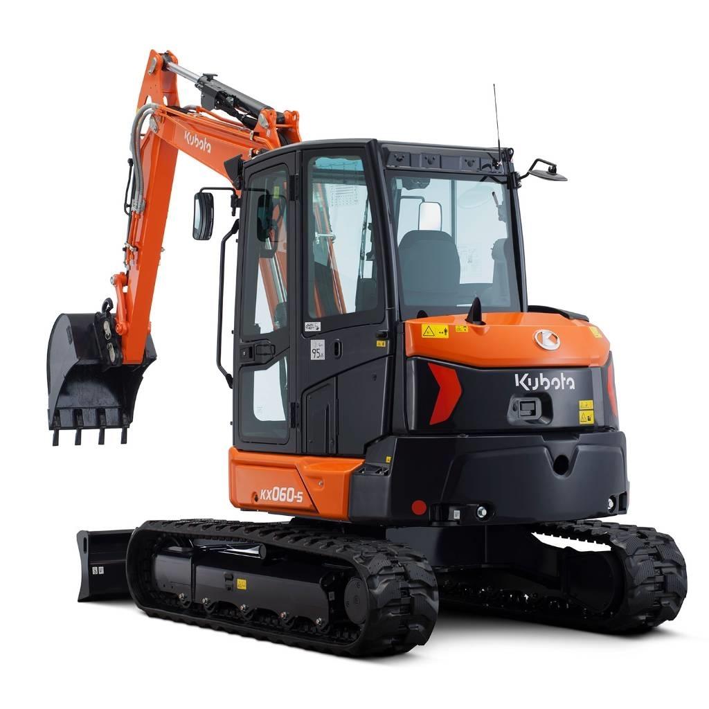 Kubota KX060-5 Mini kotrók < 7t