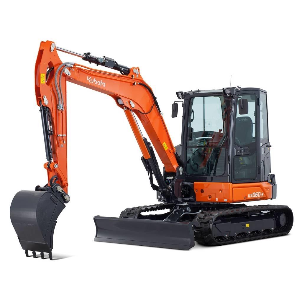 Kubota KX060-5 Mini kotrók < 7t