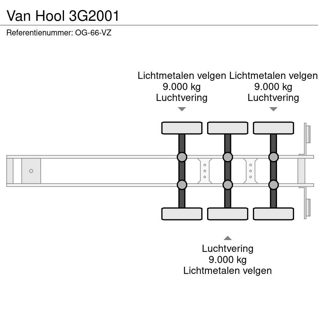 Van Hool 3G2001 Tartályos félpótkocsik