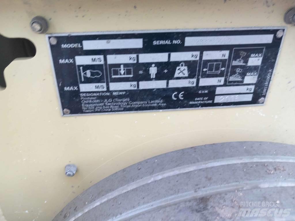 JLG 10 RS Ollós emelők
