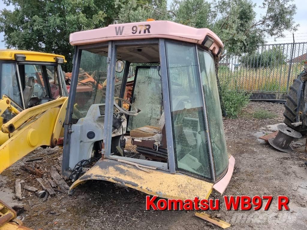  CABINE KOMATSU WB97R Vezetőfülke és belső tartozékok
