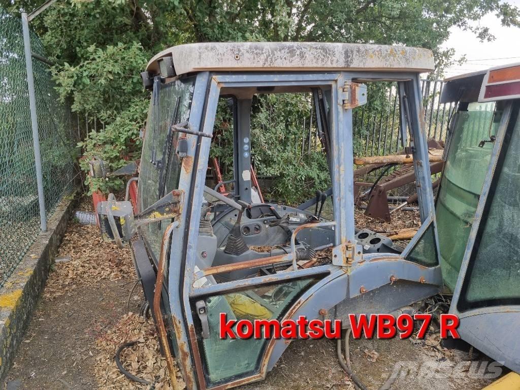  CABINE KOMATSU WB97R Vezetőfülke és belső tartozékok