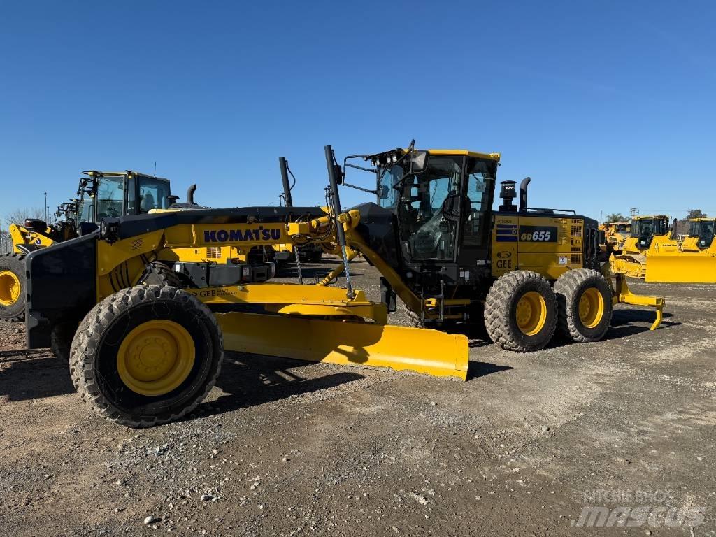 Komatsu GD655-7 Gréderek