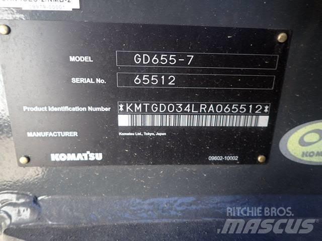 Komatsu GD655-7 Gréderek