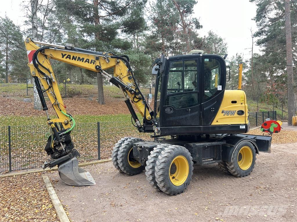 Yanmar B75W Gumikerekes kotrók