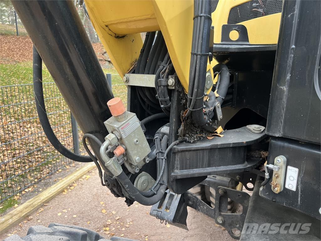 Yanmar B75W Gumikerekes kotrók
