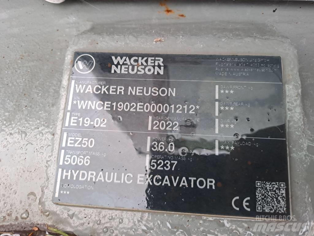 Wacker Neuson EZ50 Lánctalpas kotrók