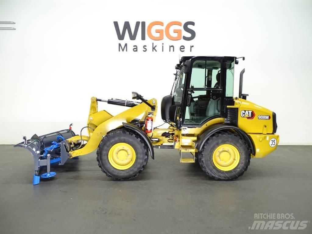 CAT 908M Gumikerekes homlokrakodók