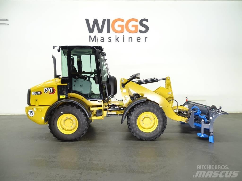 CAT 908M Gumikerekes homlokrakodók