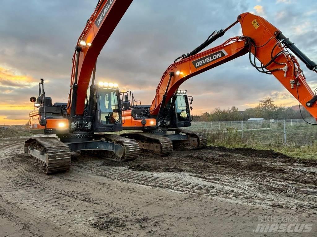 Doosan DX 255 Lánctalpas kotrók